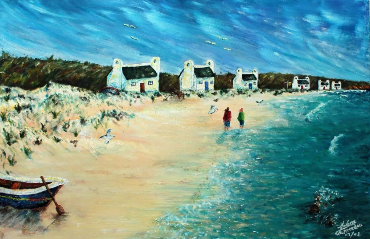 The Golden Mile, œuvre de Jolene van Heerden