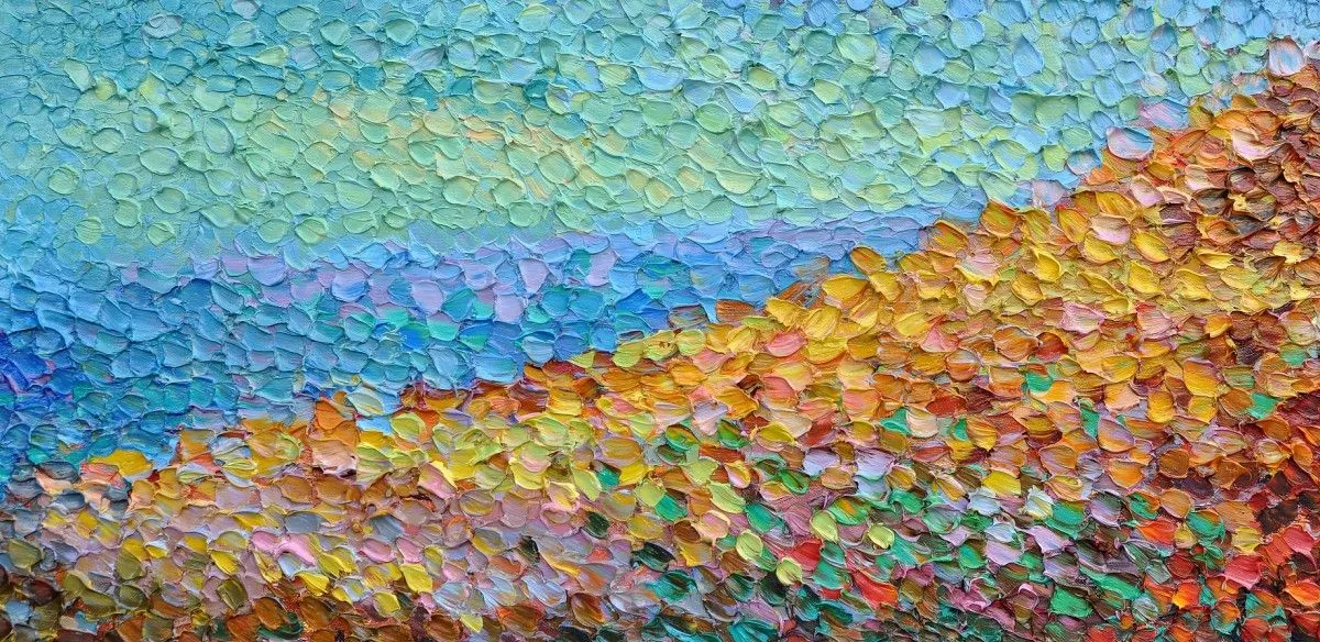 Crimea. The sea and the steppe, œuvre de Olga Bezhina