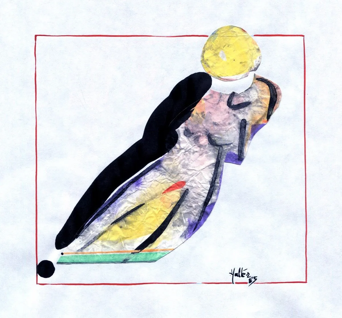 Nu femme 3, artwork by Alain HALTER