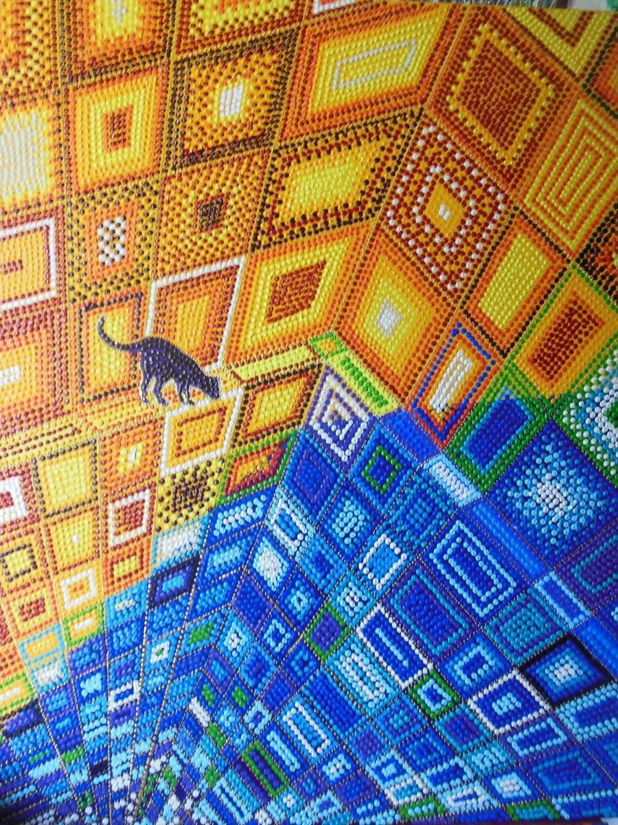 Where is the cat, artwork by luc Pradel