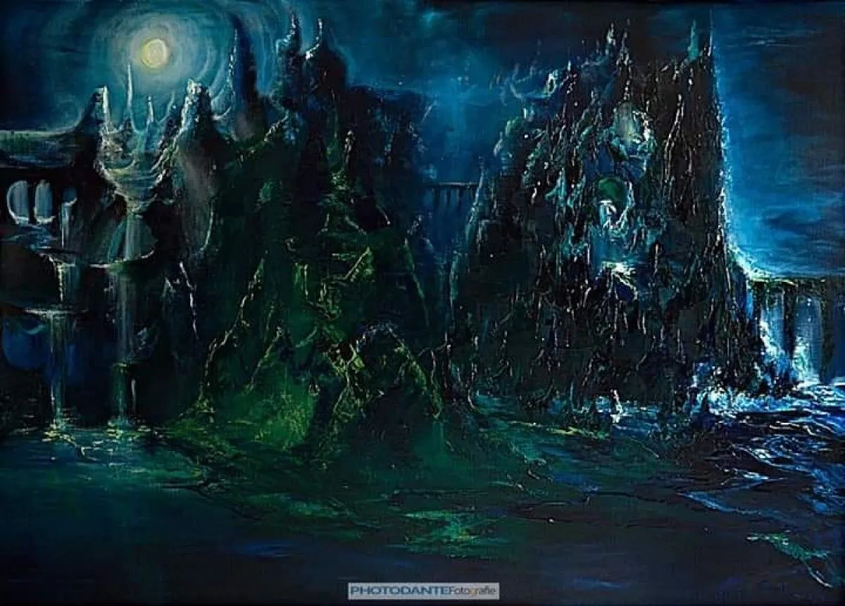 The Hobbit, œuvre de Sylvia Reijbroek www.galeriekunstvolleven.be