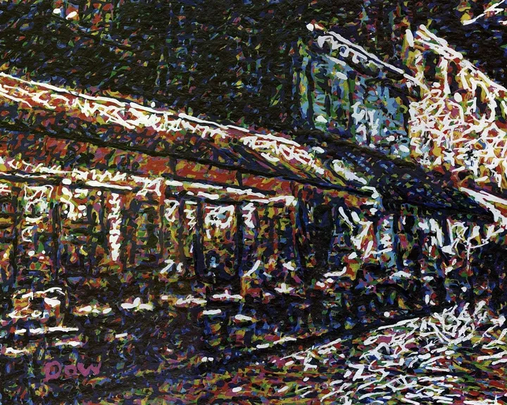 montmartre, œuvre de Dow Thompson