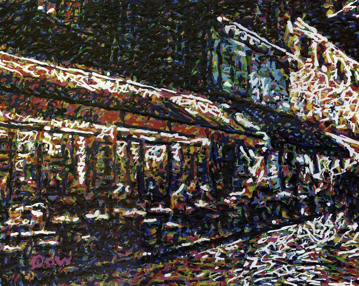 montmartre, artwork by Dow Thompson