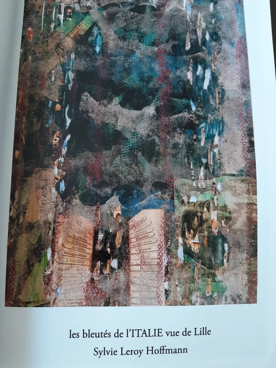les bleutés de l'Italie, œuvre de sylvie leroy