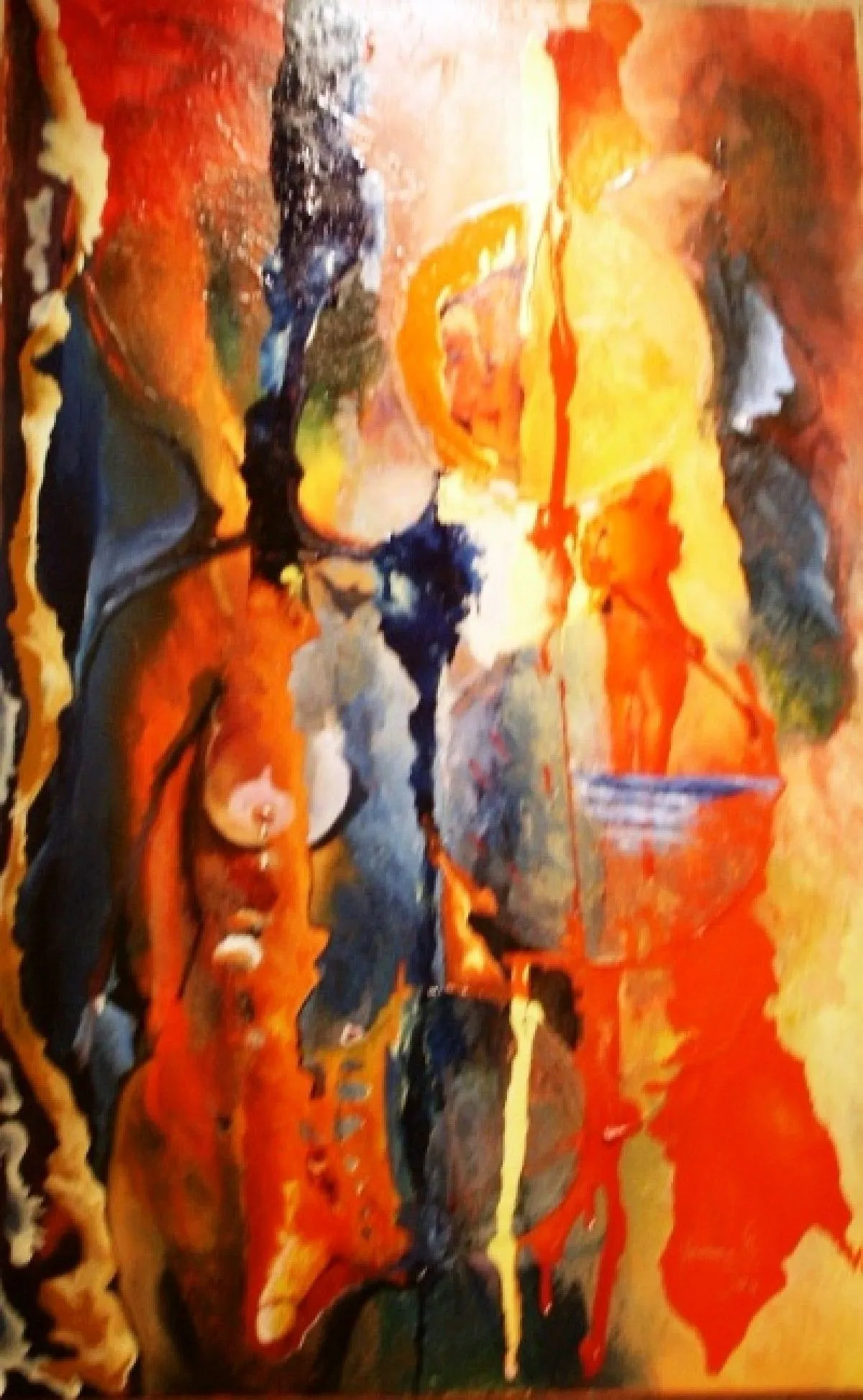 COMPOSITION 020, œuvre de Ely Amarely-Peintre