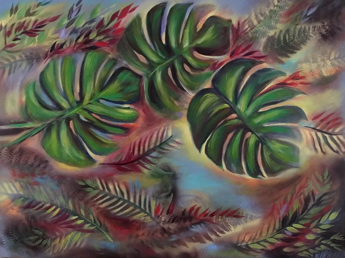 Tropical, artwork by Khrystyna Kozyuk