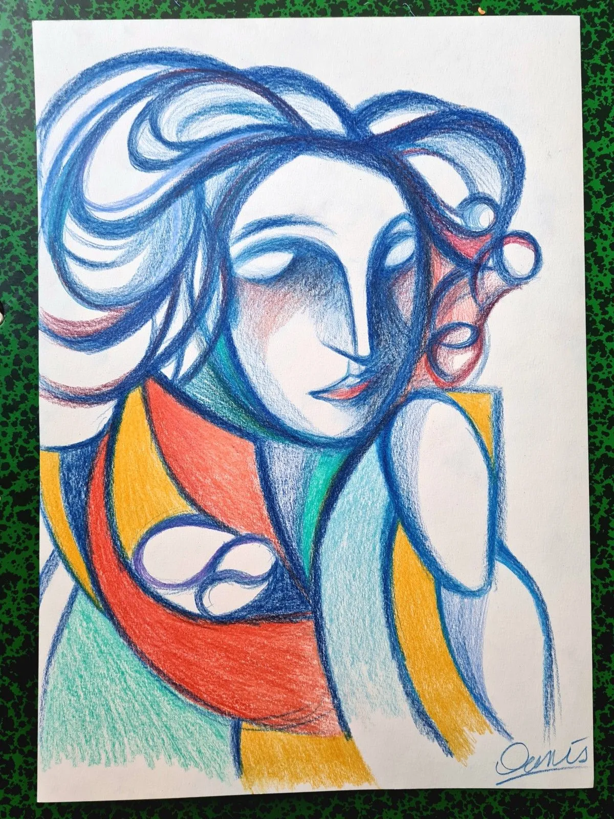 dessin, artwork by Yassine Ounis