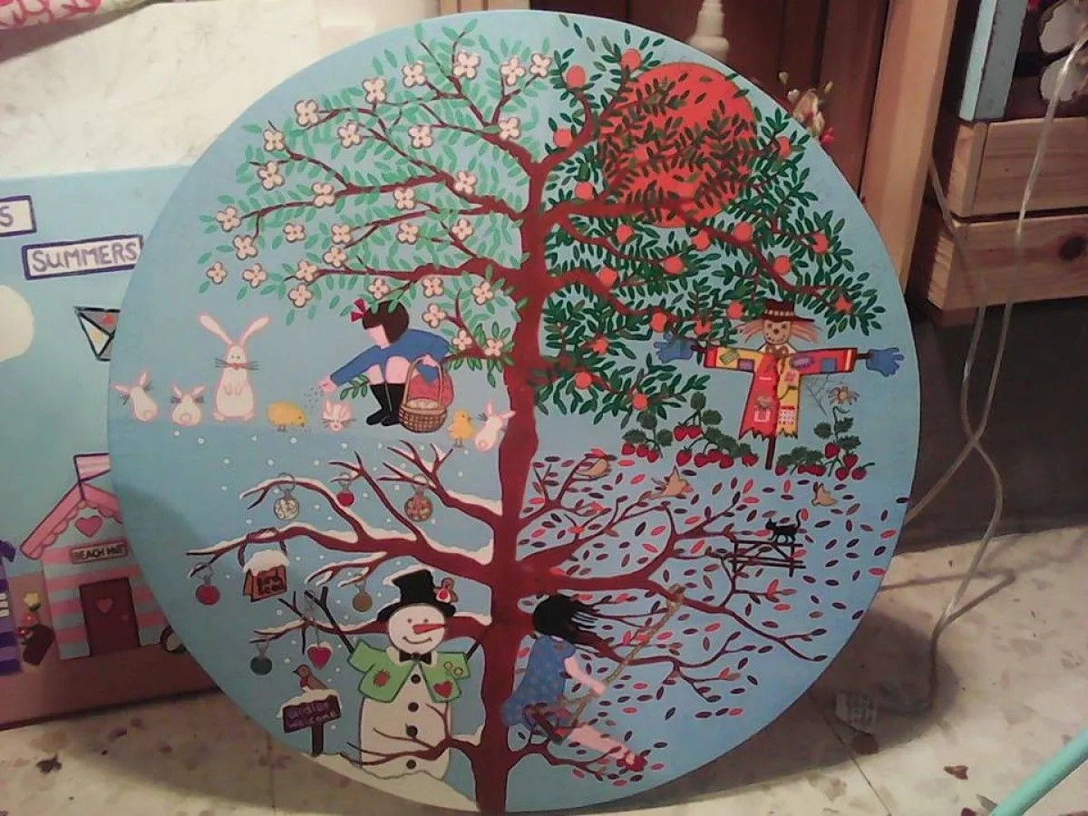 four seasons, œuvre de zipporiah murrihy