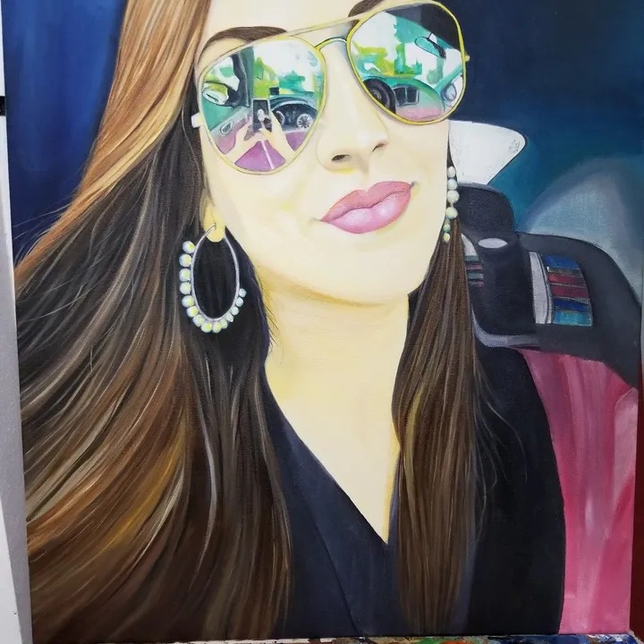 Selfie, œuvre de Migdalia Galloza