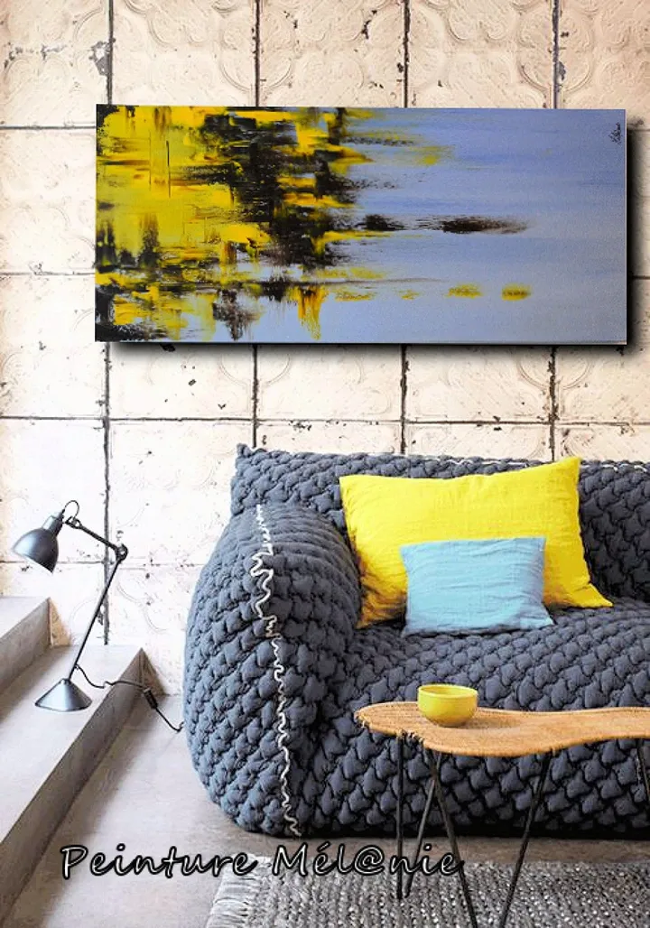 jaune, artwork by Peinture Melanie