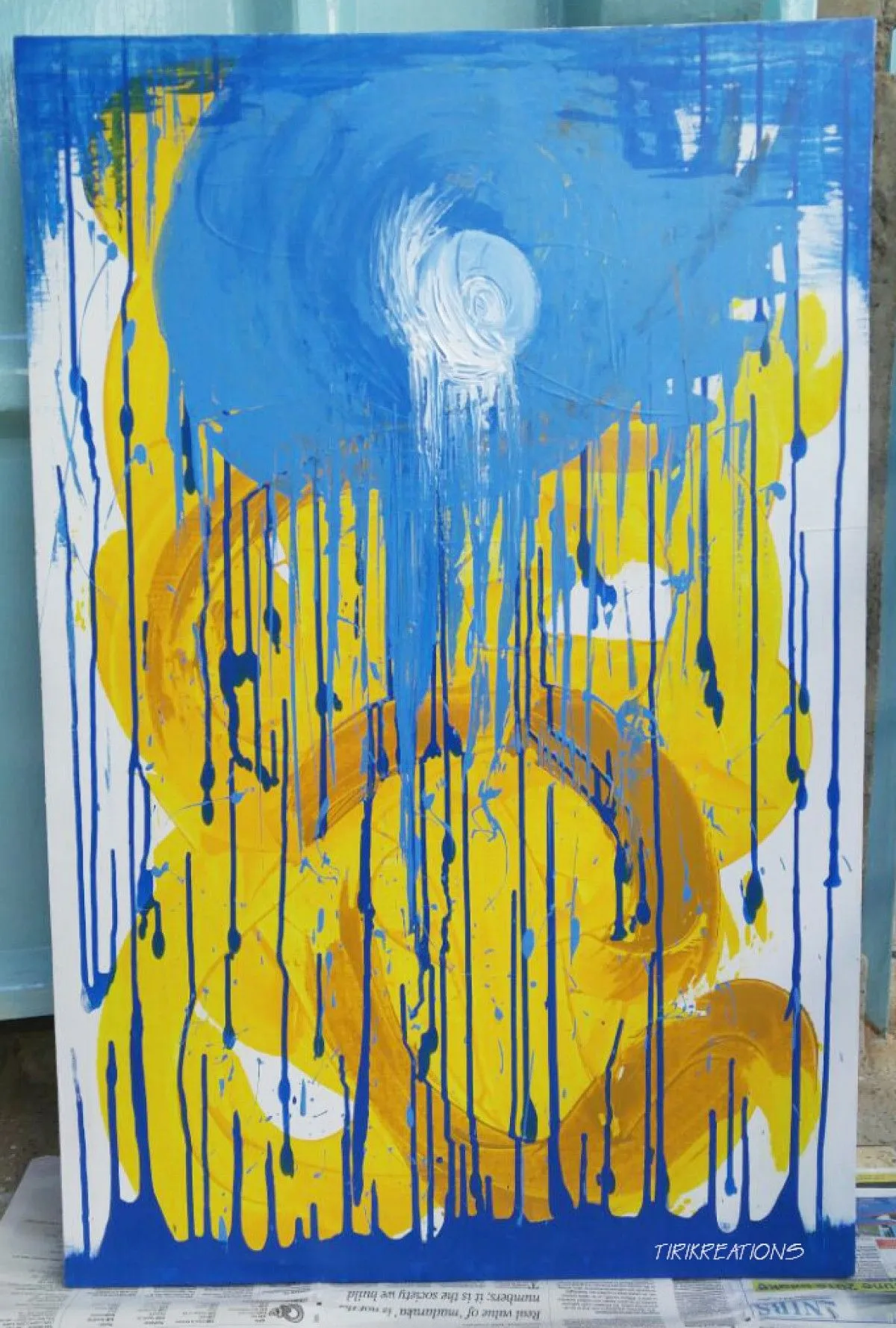 Out of a cocoon, œuvre de Carol TIRIONGO