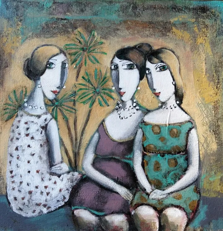 3 friends, œuvre de nermin alpar