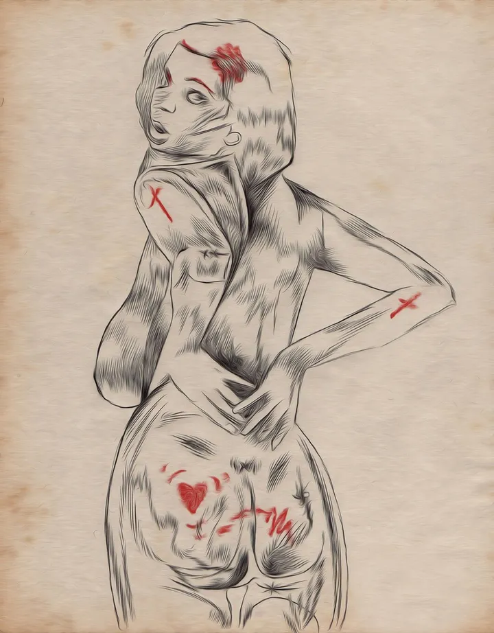 (, artwork by Laura H