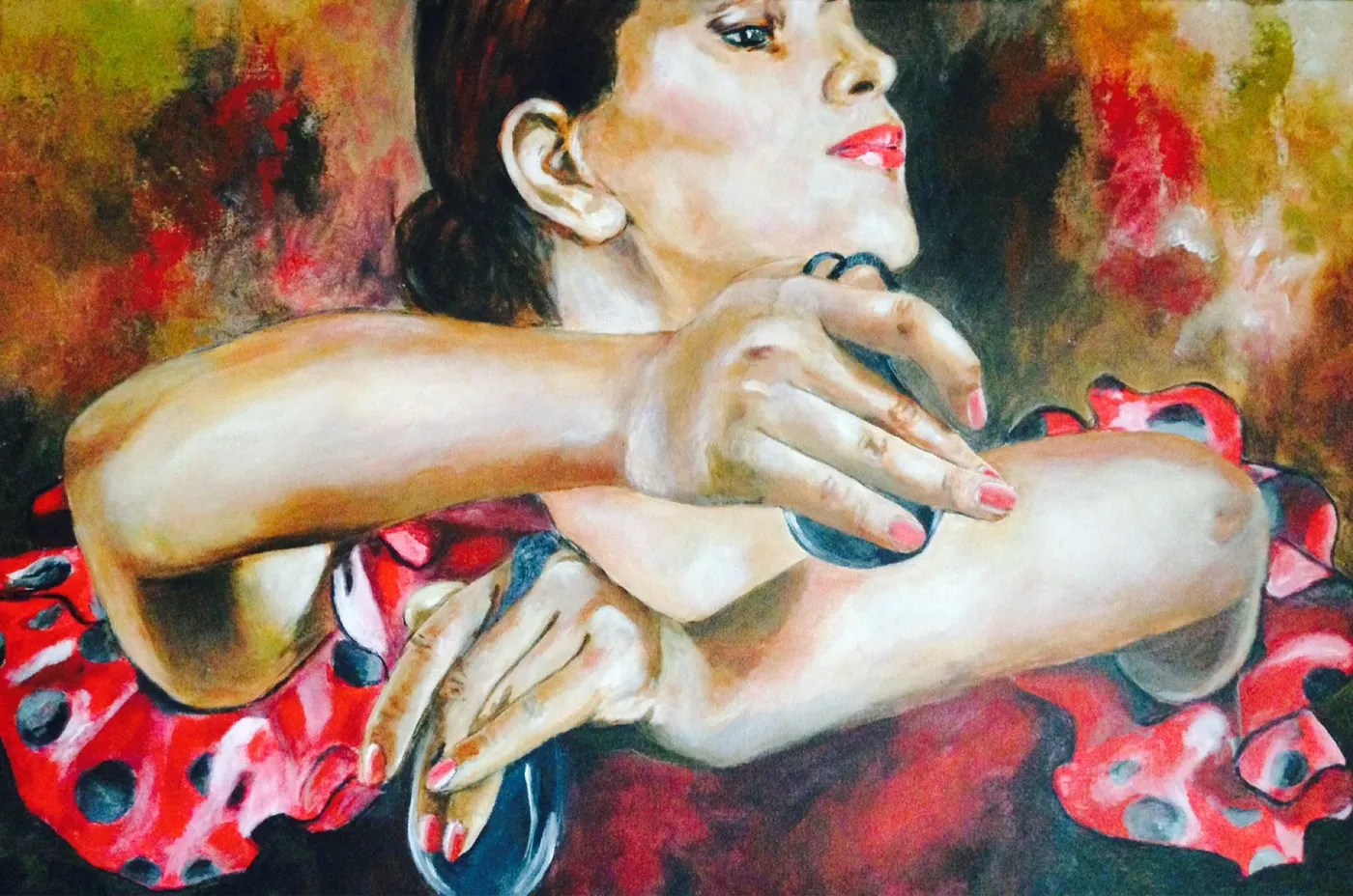 Flamenco Passion, artwork by Colette Acra