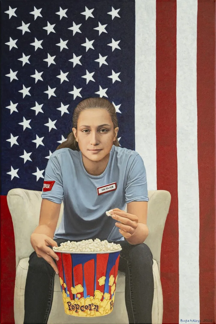 Portrait of a Soft Rebellion, artwork by Nataliya Bagatskaya