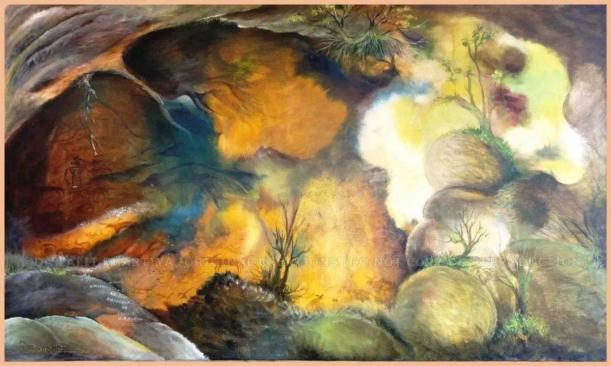 KUKKI'S discovery, artwork by Lalit Bhartiya