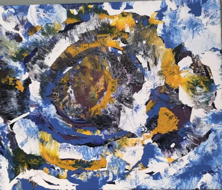 L Oeil du cyclone, artwork by Alexandra Guillon
