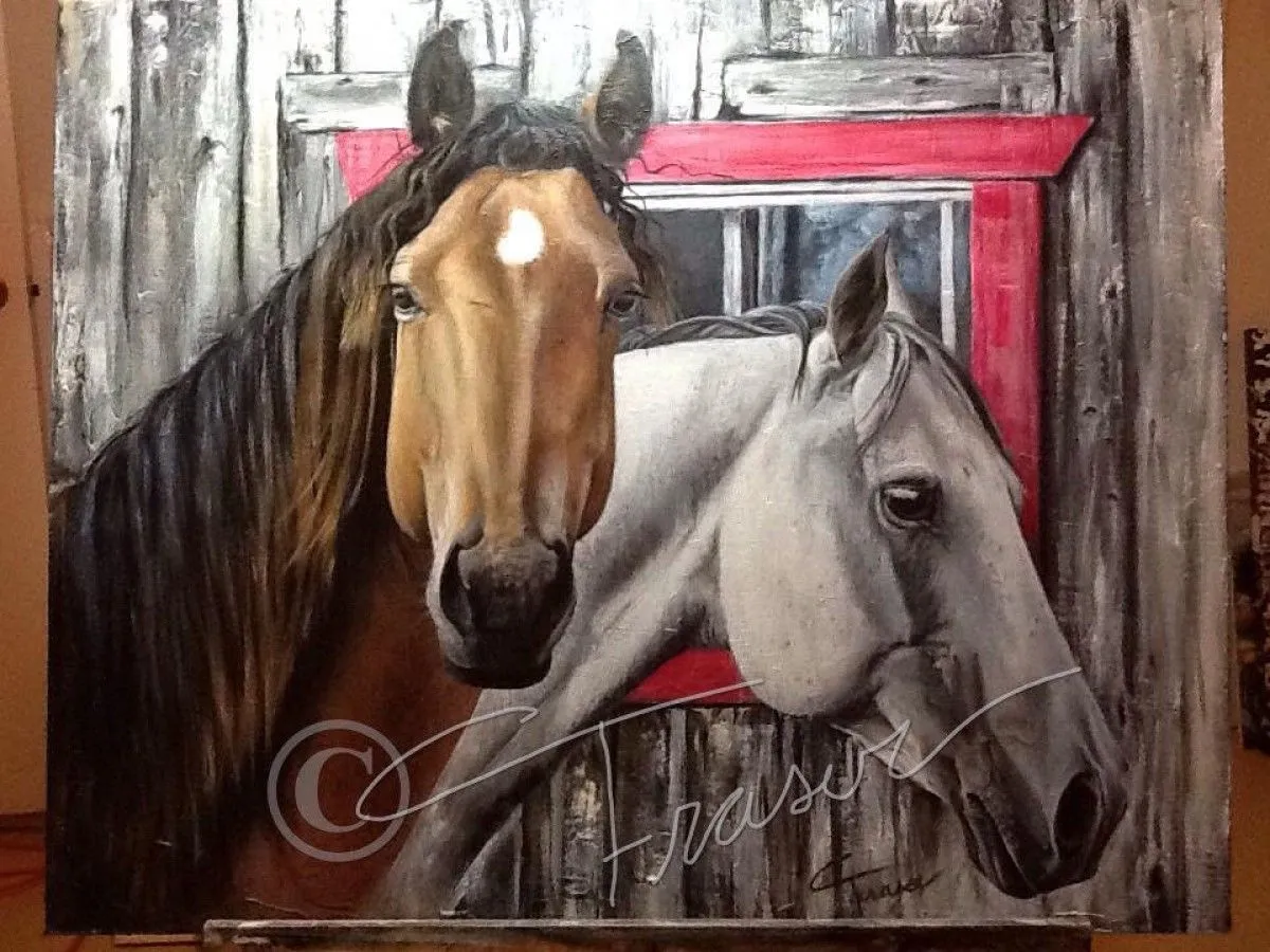 Les beautés, artwork by Caroline Fraser