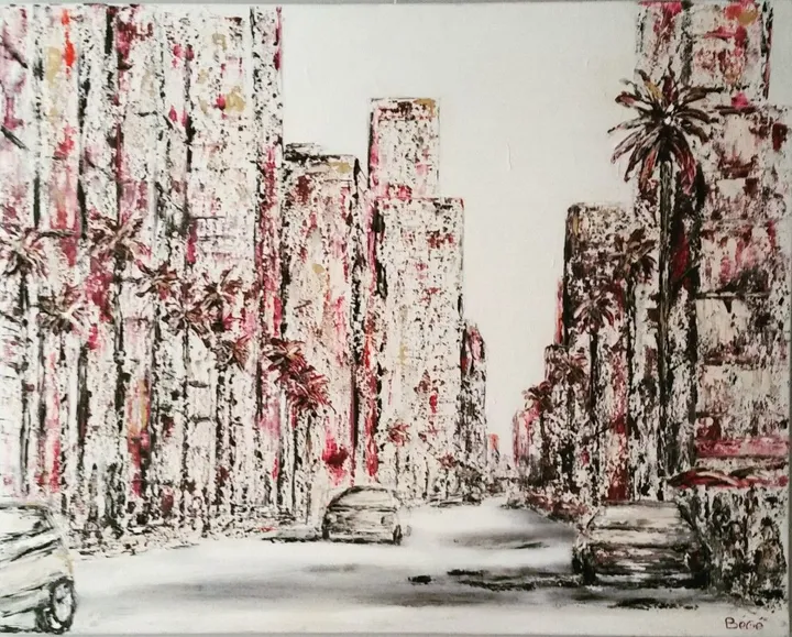 Central avenue, œuvre de Brigitte BéGé
