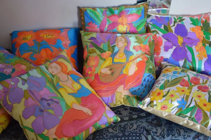Couleurs d’été, œuvre de TATIANA SEBBANE