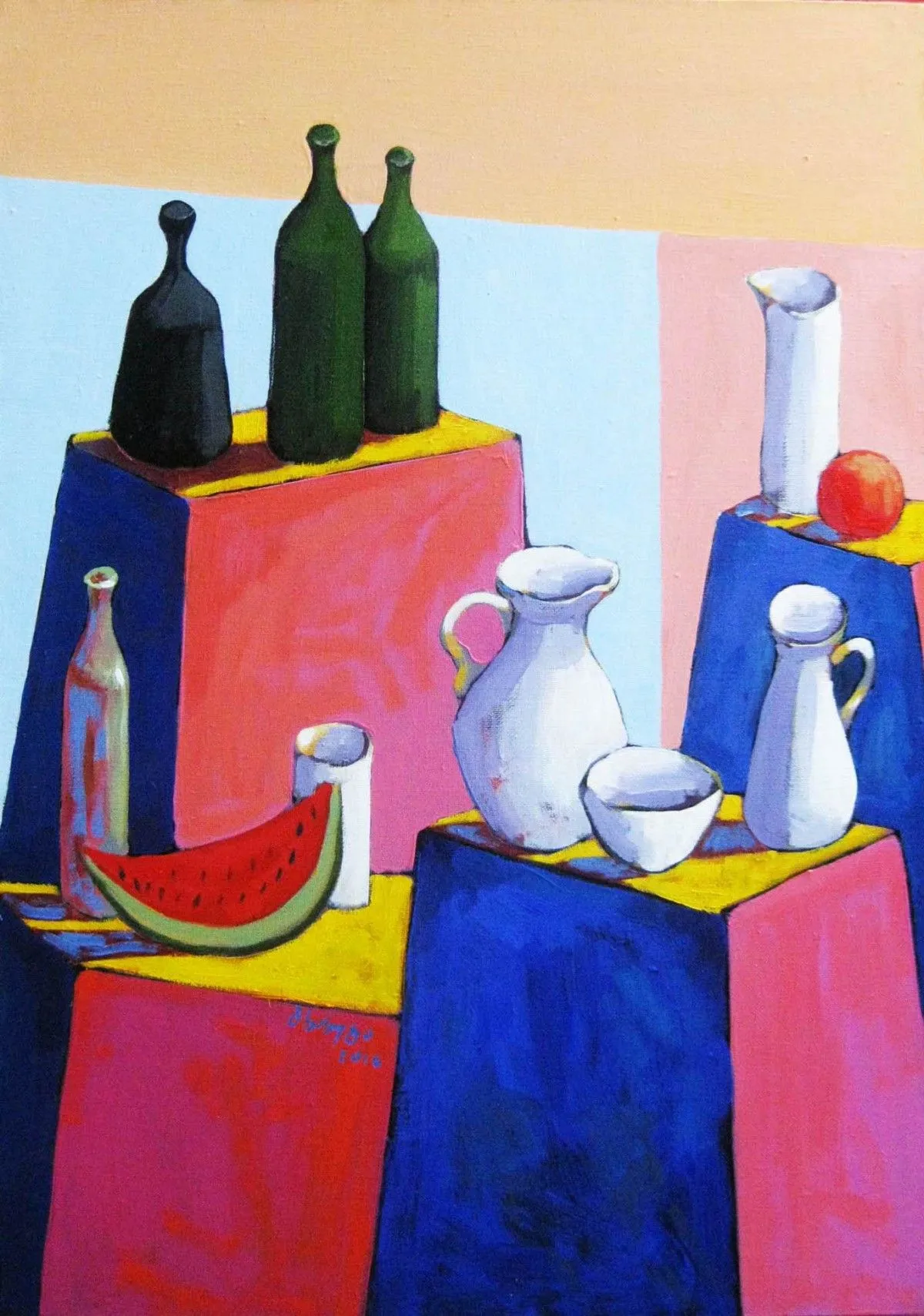 still life 1, œuvre de George Khakhutasgvili