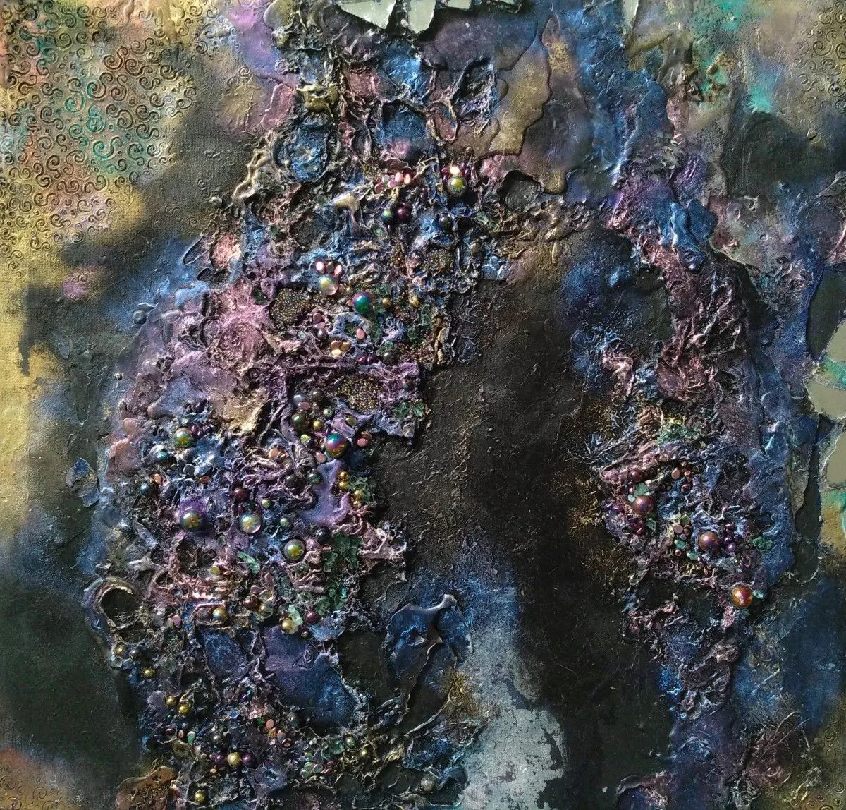 Dazzling Darkness 1, œuvre de Lynda Stevens