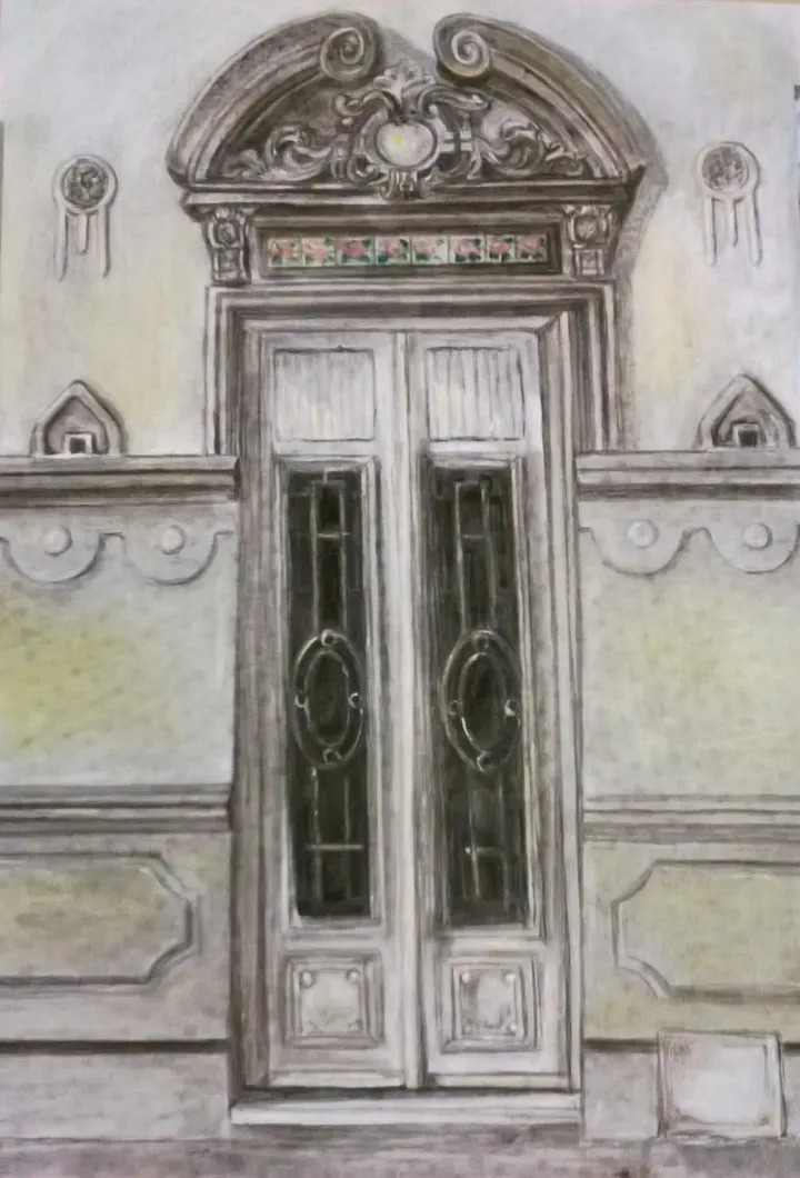 PUERTA PANDO 3 CENTRO, artwork by darwing rodriguez
