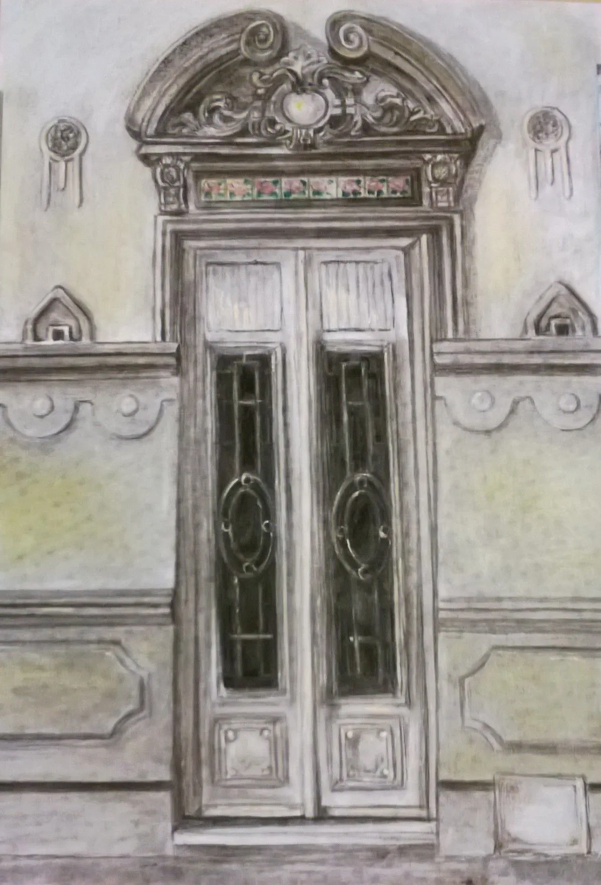 PUERTA PANDO 3 CENTRO, artwork by darwing rodriguez