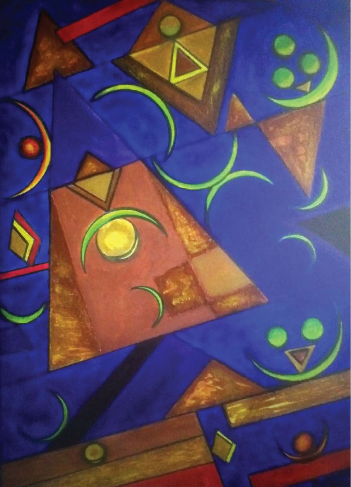 L'art & interculturalité, artwork by Hamid Boukheraz