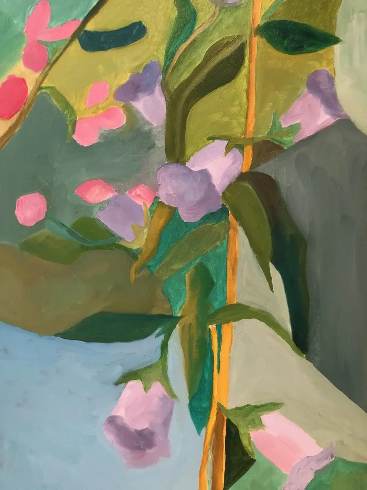 Flowers 2, artwork by Patricia Fierro