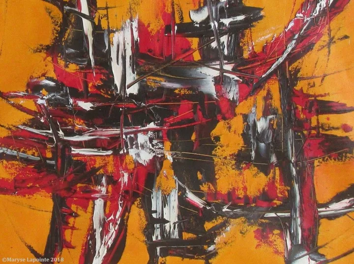 Kabuki 1, artwork by Maryse Lapointe