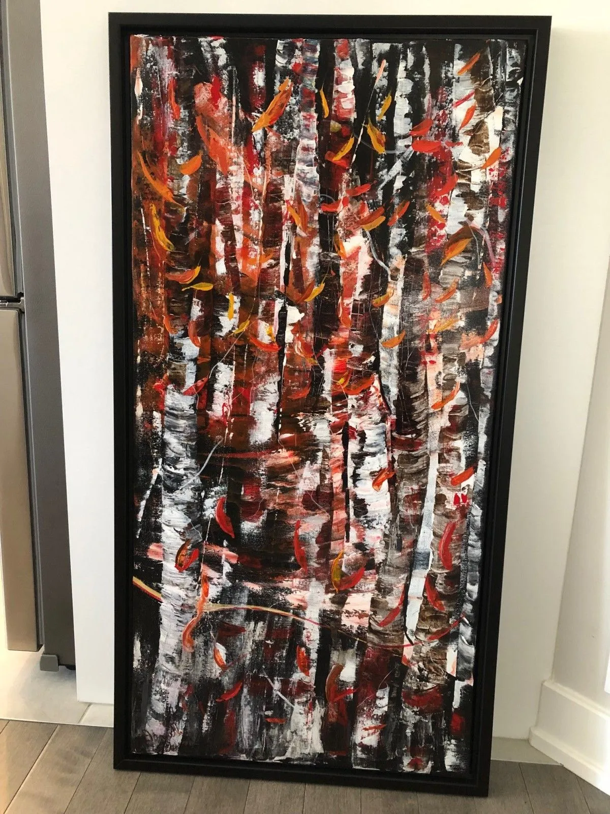 la danse du bouleaux, artwork by Danielle Quevillon