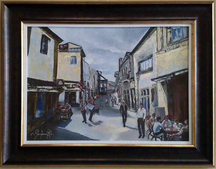 Lipscani Old Centrum Bucharest, œuvre de Luminita Feodoroff