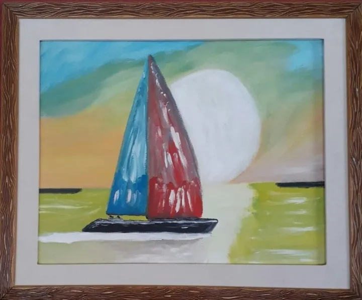 Sea moon, œuvre de Stankevicaite .