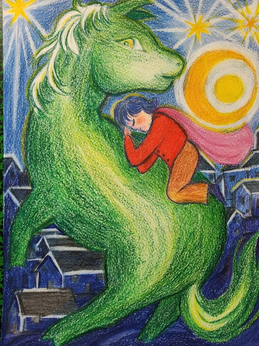 Le reveur, artwork by Yassine Ounis