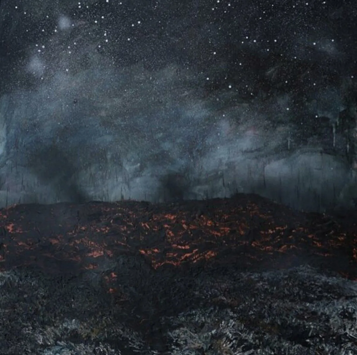 Starry night, artwork by Hassaan El samad