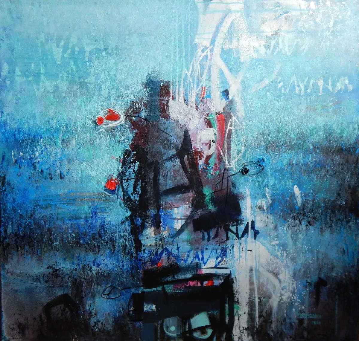 "Mysticism of immersing", œuvre de Maka Zedelashvili