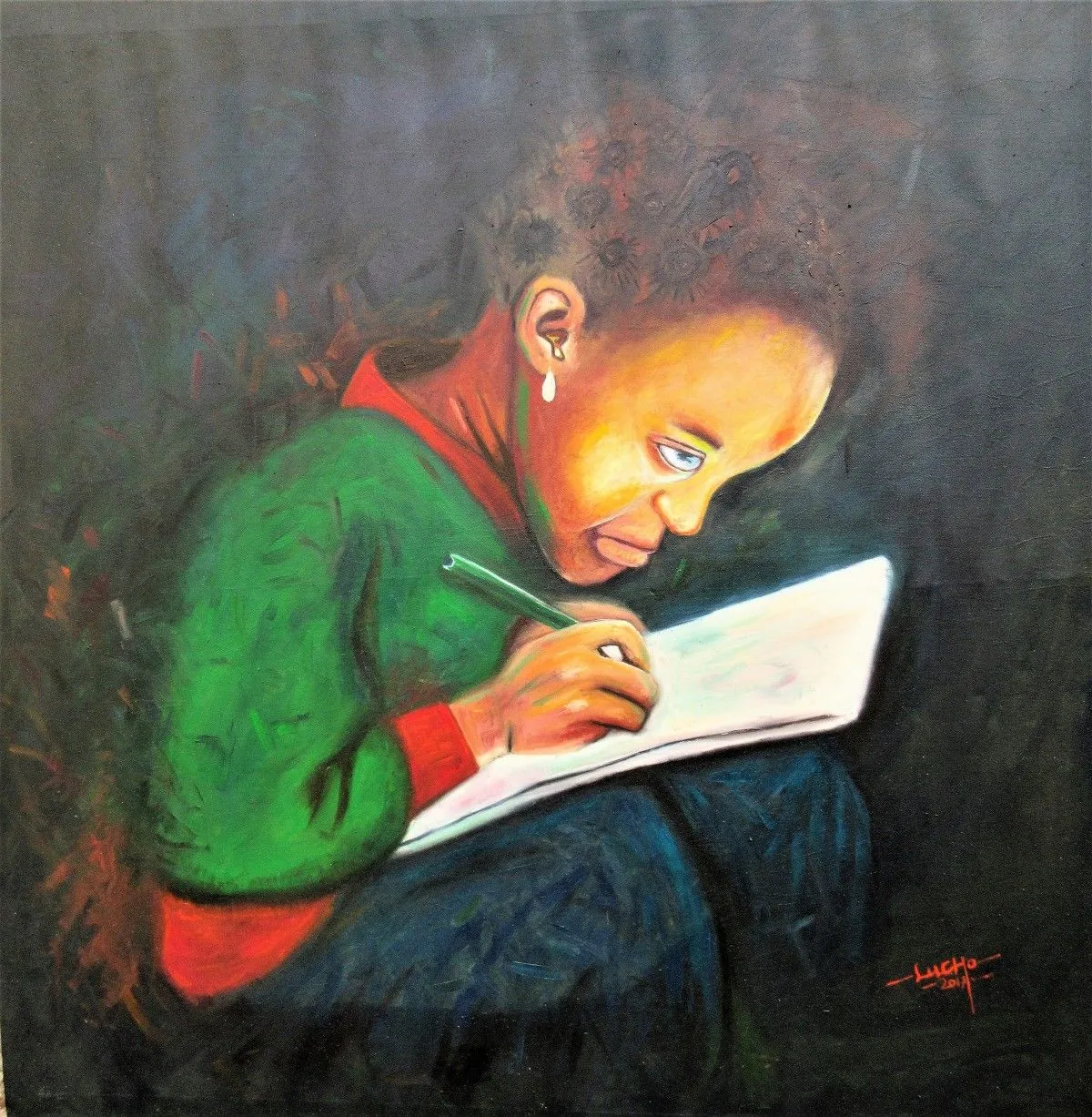 I want to be..., œuvre de Luka Chohu