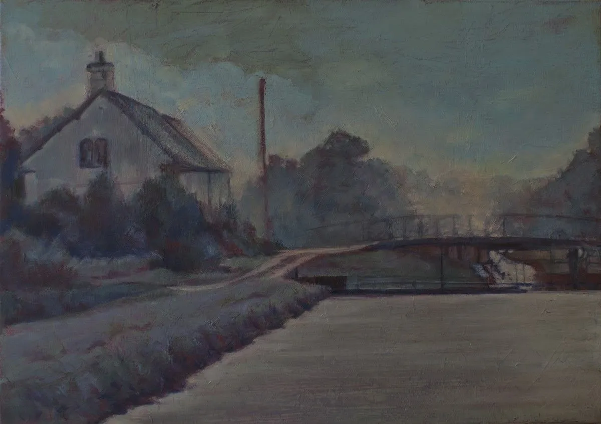 L'écluse, œuvre de Hubert Camiglieri