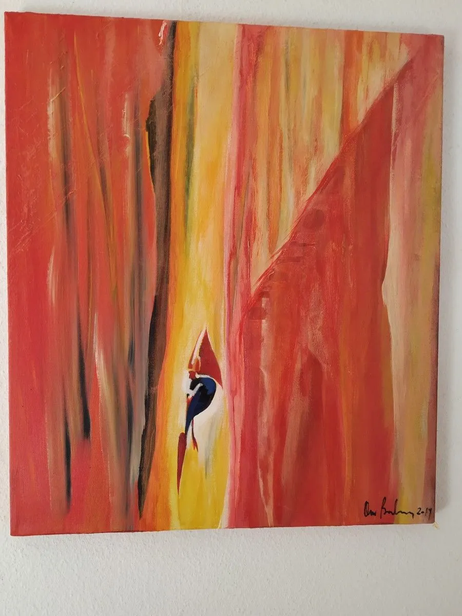phoenix aus der asche, œuvre de Omar Boulesnam