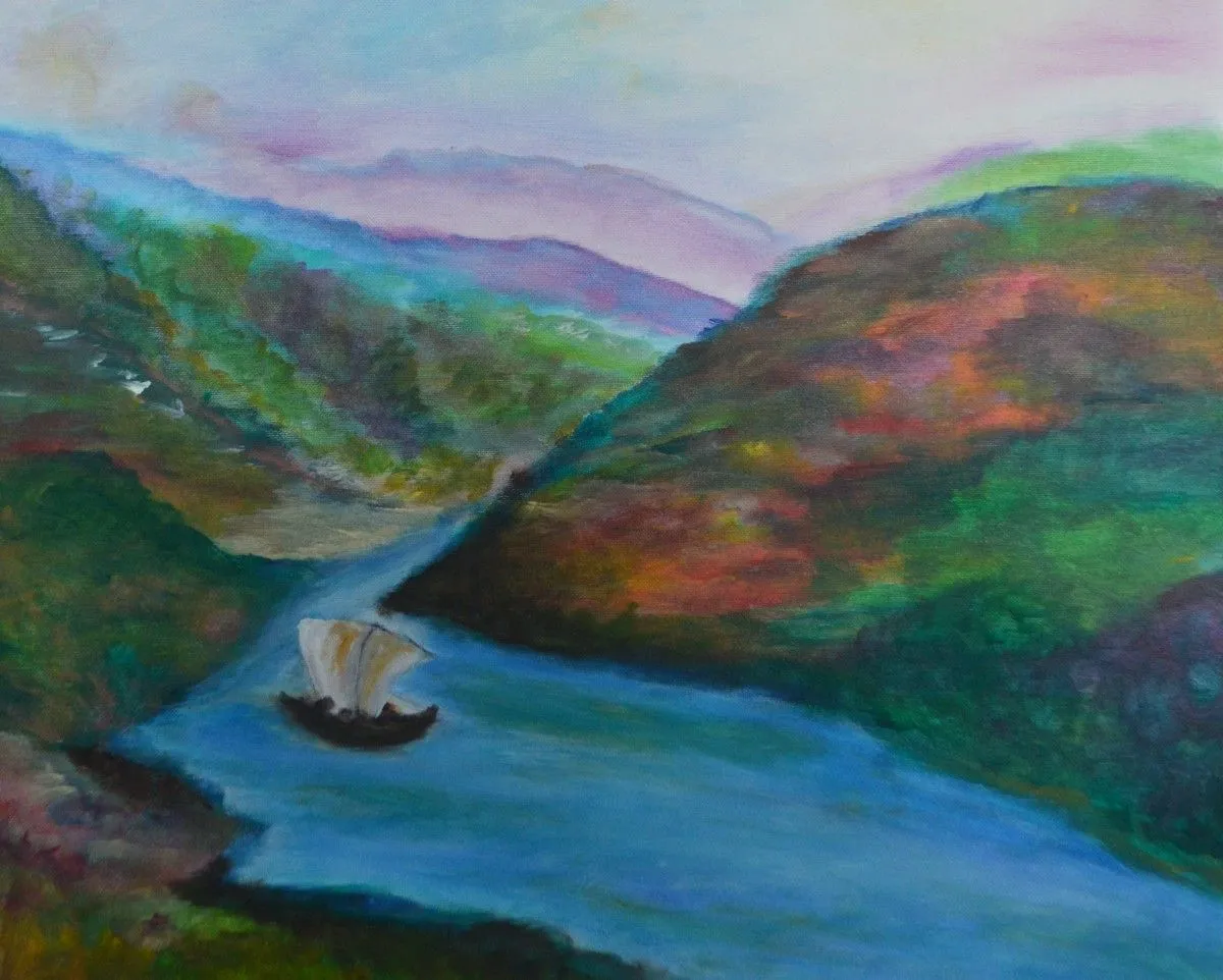 Douro, œuvre de Teresa Fraga