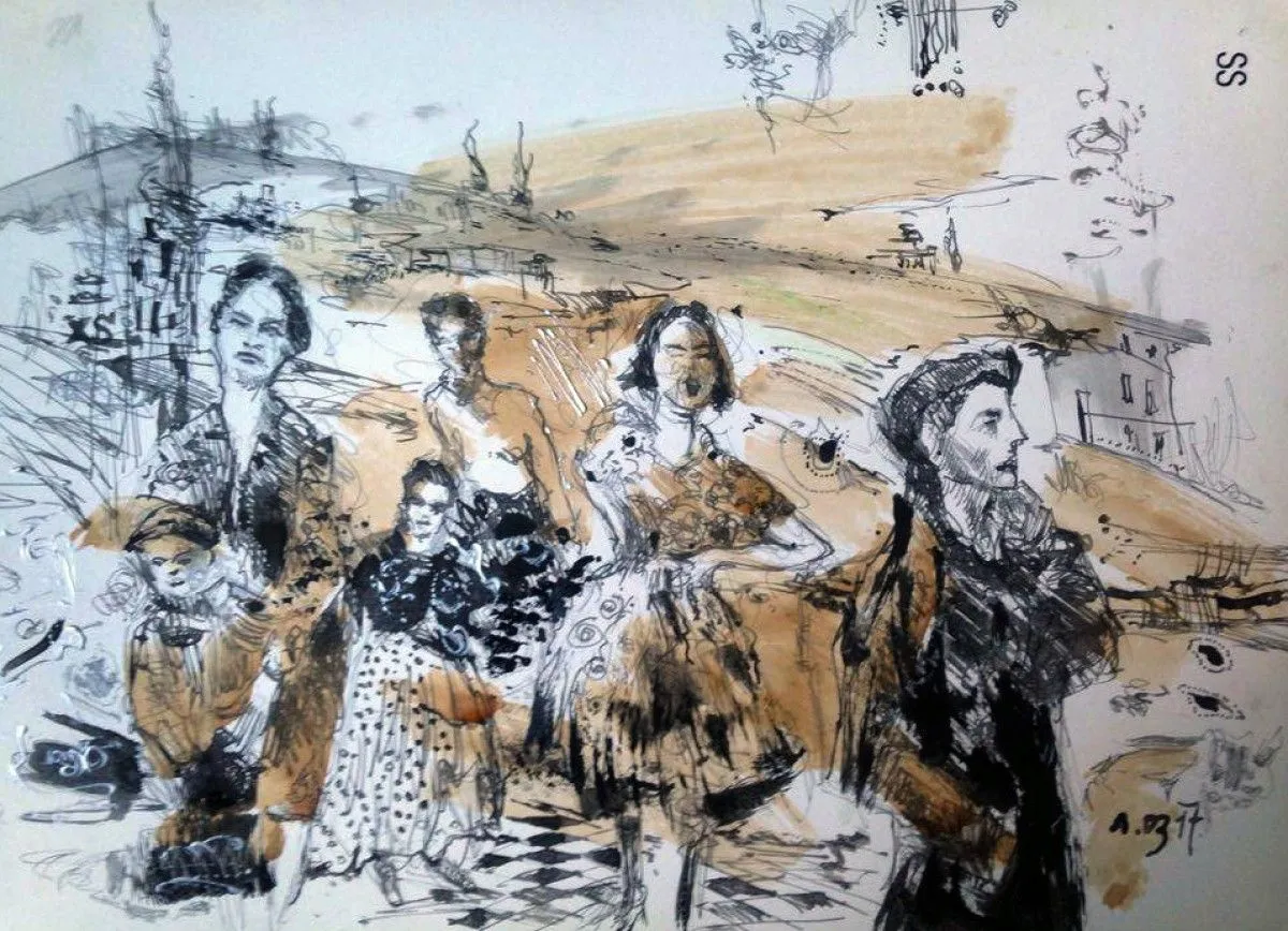 "remedios", artwork by Iliko Popkhadze