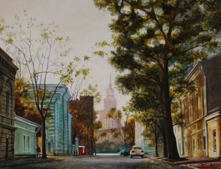 Moscow, September, œuvre de Dmitry Semenkov