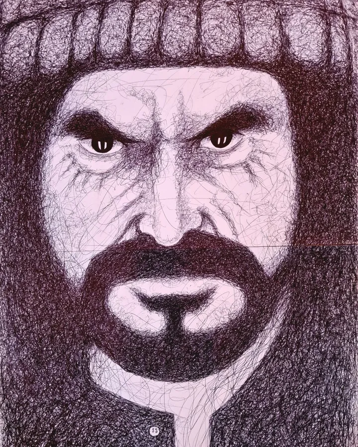Prisonnier, artwork by Yassine Ounis