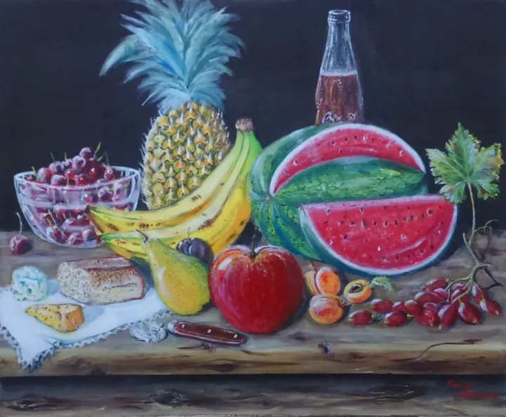 Nature Morte, œuvre de Farid Sidoummou