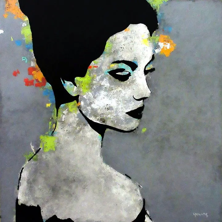 Loneliness in the livingroom, œuvre de Steve Young
