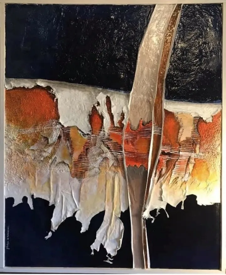 Abstraction, artwork by Philippe LE TORRIELLEC