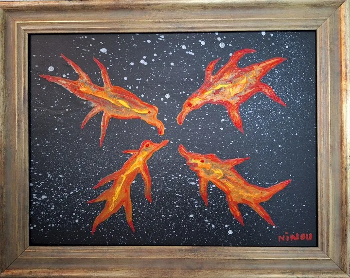 N°108 In Universe, œuvre de Jean-Michel FRAMERY