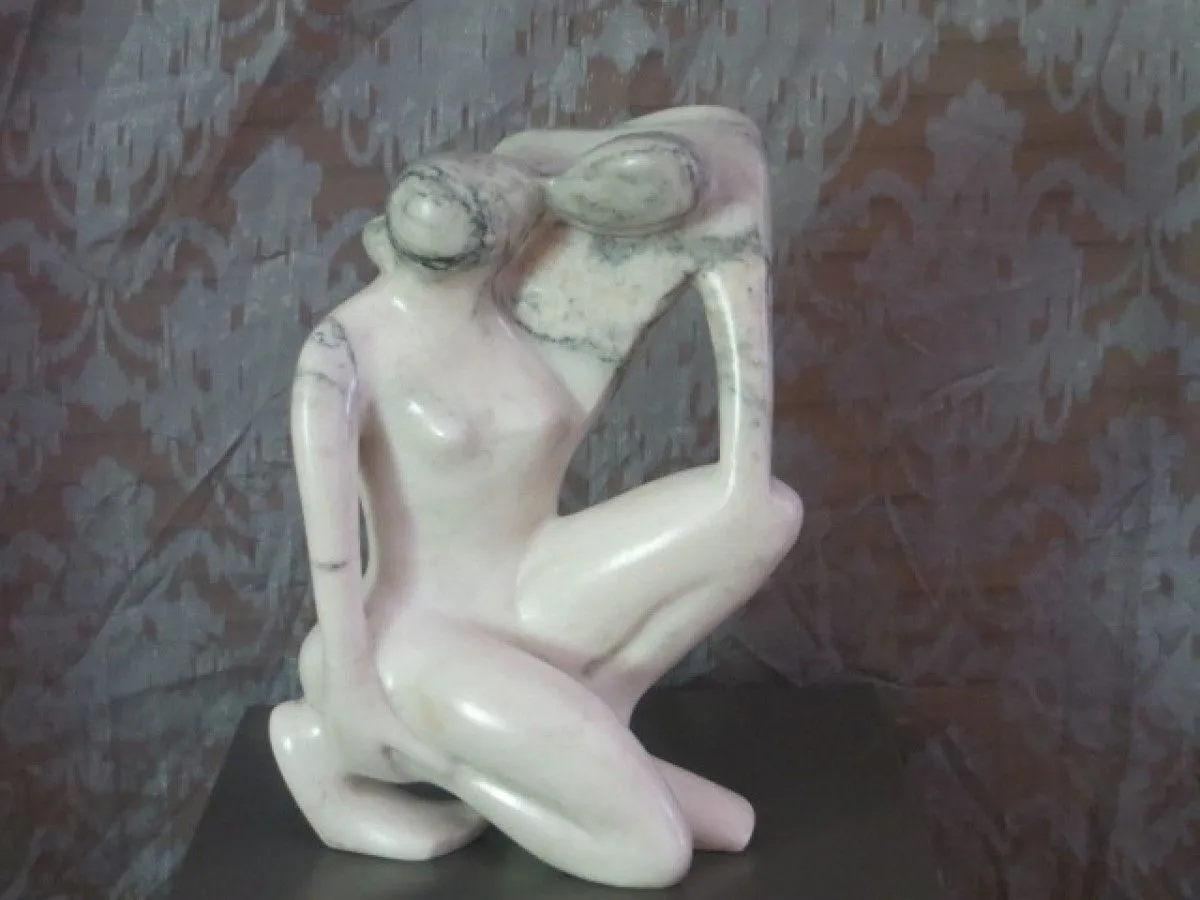 lES AMOUREUX, artwork by Blaise Ivoulou