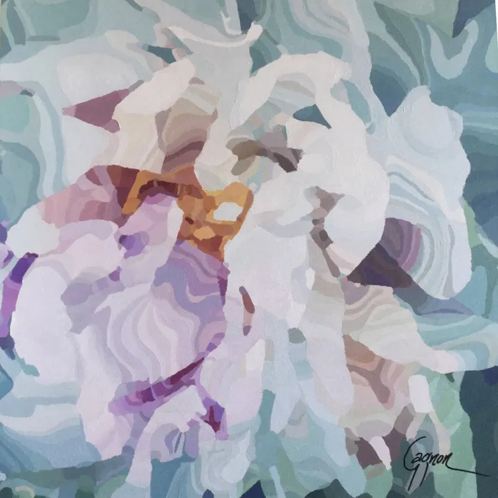 Paeonia, artwork by Lynda Gagnon